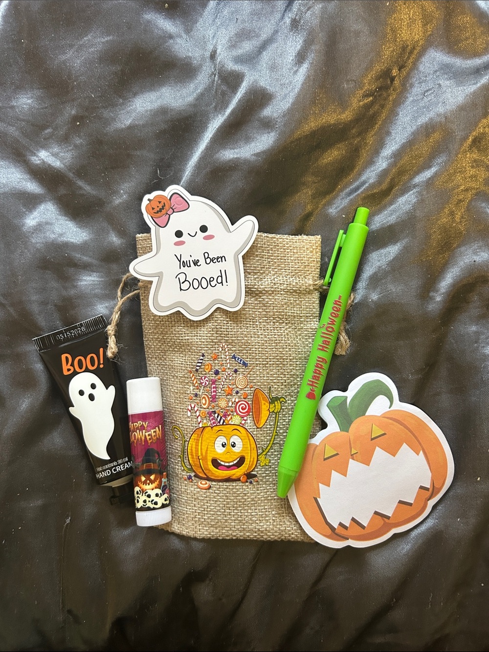 Halloween Boo Gift Goodie Bag Set (Choose 1)  6 Pieces (NWOT) - Picture 4 of 7